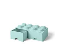 Lego Contenitore Lego Brick 8 Cassetto Azzurro NUOVO