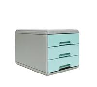 Cassettiera Mini 3 Cassetti Colore Azzurro Pastello 19P3PPASBL