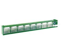Cassettiera Mobil Plastic Modello 'Madia 1' - 9 Cassetti - Verde