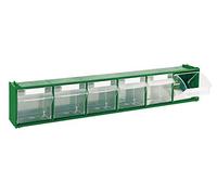 Cassettiera Mobil Plastic Modello 'Madia 2' - 6 Cassetti - Verde
