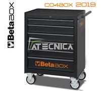Cassettiera mobile 6 cassetti Beta C04 BOX dark carrello portautensili officina