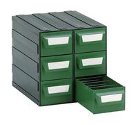 CASSETTIERA MODELLO 'L' cm 22 x 26 x 23 - colore verde