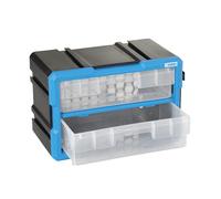 Cassettiera modulare con 2 cassetti estraibili x officina Fervi c086/02c