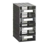 Cassettiera modulare Mobil Plastic Modello "MOBIL 101" - 4 cassetti trasparenti