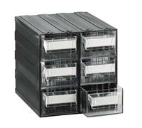 Cassettiera modulare porta minuteria in plastica 6 cassetti MOBIL PLASTIC T/L