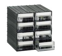 Cassettiera modulare porta minuteria in plastica 8 cassetti MOBIL PLASTIC T45
