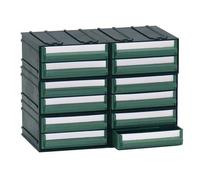 Cassettiera modulare porta minuteria in plastica con 12 cassetti MOBIL PLASTIC B