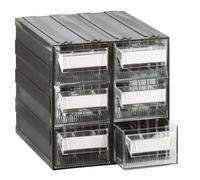 Cassettiera modulare porta minuteria - modello L con 6 cassetti