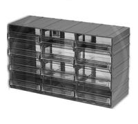 CASSETTIERA PLASTICA MAURER 12 POSTI- ORGANIZER PORTAMINUTERIA