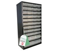 Cassettiera Porta Minuteria C12-40 36 kg Capacità 15 x 30,6 x 55,2 cm 40