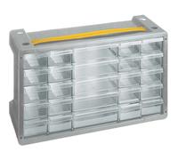 CASSETTA CASSETTIERA 25 SCOMPARTIMENTI CASSETTI PORTA MINUTERIE TERRY POKER