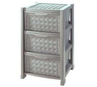 Cassettiera Tontarelli 8025646908 39x39x63,5 cm Grigio talpa Arianna