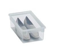 Contenitore multiuso Light Box XS - 19x33,4x11 cm - 5 L - plastica - trasparente - Terry