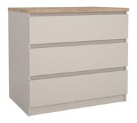 Cassettiera Tvilum 76235NKHL NAIA Cashmere e Jackson hickory