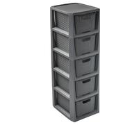 Cassettiera Universale BranQ 5 Cestini Antracite 1728