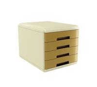 Cassettiera Arda Vintage Caramel 4 cassetti 29,5x38,5xH.28,2 cm ocra - 18P4PCA