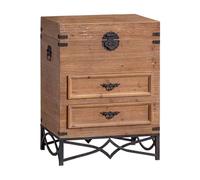 Cassettiera vintage in legno - Elegante mobile per soggiorno, divano, camera da letto, mobiletto multifunzione per la decorazione della casa