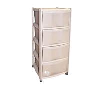 CASSETTIERA VULCANO 4 CASSETTI Cm 38x38xH.80 COLORE SABBIA