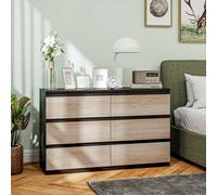Cassettiere e comò Sei alla ricerca di soluzioni per fare ordine in giro e arredare la tua camera da letto? La nostra cassettiera 6 cassetti HOMCOM è un rimedio pratico ed elegante per creare uno spaz