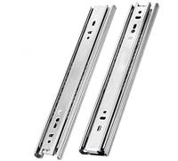 Cassetto a chiusura rallentata con estensione completa, meccanismo di rilascio della pressione, Ra laterale resistente, design a tripla sezione, guide con cuscinetti a sfera da 500 mm per un