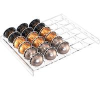 Cassetto Cialde Caffè, Portacialde per caffè Compatibile con L'inserto del Cassetto delle Capsule Contiene 25 Cialde, Vassoio di Archiviazione Capsule