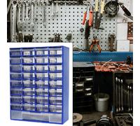 Cassetto contenitore mobiletto organizer bulloni scrapbooking parti perline