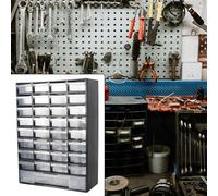 Cassetto contenitore mobiletto organizer bulloni scrapbooking parti perline
