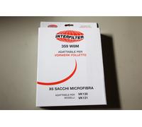 Cassetto Di 6 Sacchetti Microfibra - Per Aspirapolvere VK130 VK131 (35600867