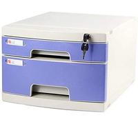 Cassetto di archiviazione dati con serratura per ufficio riservatezza organizer da scrivania piccola etichetta bianca in plastica PP (colore: B1)