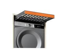 Cassetto di Pantaloni di Asciugatura Nascosto, percorsa per la Lavatrice Integrata Cesto di tiro, Salvo sotto l'organizzatore del Mobile (Arancione, 864-914 mm)