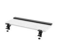 Cassetto ergonomico per tastiera sotto la scrivania, vassoio per tastiera retrattile per ufficio, design salvaspazio regolabile, 75 x 25 cm, facile installazione per maggiore comfort e produttività