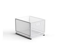 Cassetto estraibile per cucina, cassetto estraibile, cassetto telescopico, armadio da cucina, cassetto estraibile per cesto, non necessita di forature e chiodi, cassetto da cucina (strato singolo, 30