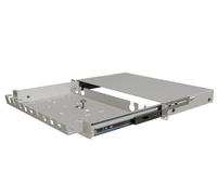 Cassetto fibra ottica 19" 1U estraibile gestione cavi