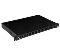 CASSETTO FIBRA OTTICA 24 PORTE PER ADATTATORI LC DUPLEX E SC SIMPLEX 1 UNITA' PE