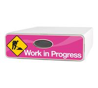 Cassetto in plastica Qbox Deco slim Office 28x9x40 cm Assortito