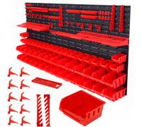 Cassetto muro PVC 74 Organizzatore per utensili parziali 170x78 cm