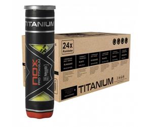Cassetto Nox 24 Lattine Da 4 Palline Pro Titanium Yellow