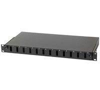 Intellinet Cassetto Rack 19'' Fibra Ottica 12 porte SC Duplex Nero