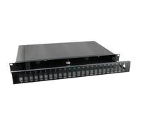 Cassetto Ottico 19" 12 Porte SC Duplex Nero - Intellinet I-CASE FO-B12SCD