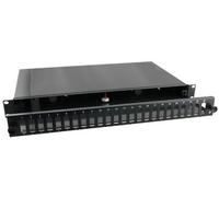 Intellinet Cassetto Ottico 19'' 24 porte SC Duplex Nero