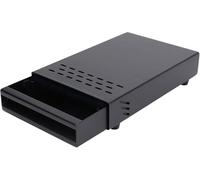 Cassetto per espresso, contenitore per caffè, cassetto knock-out, cassetto per caffè, cassetto Knock Box con Knock Bar rimovibile ammortizzante e fondo antiscivolo per caffè, ristoranti o bar