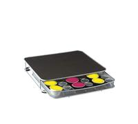 Contenitore Cassetto Porta Capsule Cialde Caffè Metallo 30-60 Posti con Piano Poggia Macchina del Caffè Coffee Capsule Drawer