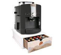 Cassetto Porta Cialde Caffè e Porta Capsule 27x33x11 cm ABSTRACT LANDSCAPE