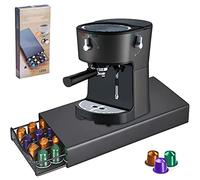 Cassetto Porta Cialde caffè Porta Capsule per caffè Compatibile Cassetto con Capsule per Nespresso,Coffee Machine Stand,Portacapsule CassettoDurevole Per Drawer Storage contenitore per organizer