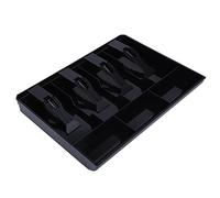 Cassetto porta contanti, inserto per il registratore di cassa. 4 fessure per monete 3 banconote, inserto salvadanaio, custodia salvadanaio, cassetta di sicurezza (4+3)