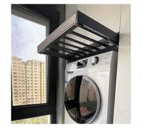 Cassetto Porta Pantaloni Estraibile in Lega di Alluminio, stendibiancheria Invisibile per Armadio a Muro, cestello Estraibile salvaspazio (Grigio, 614-664 mm)