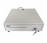 iggual Cajón portamonedas IRON-10W 38cm 4+6 blanco