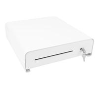 Cassetto portamonete Olympia SD335 Style bianco compatto e sicuro