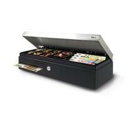 SAFESCAN - Cassetto portadenaro flip top sd-4617s in metallo grigio/nero 132-0498
