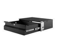 Cassetto RACK 19" 1-4U 270-320 mm Nero Grigio per Armadio Rack